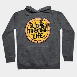 Slicing through life Hoodie